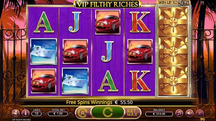 VIP Filthy Riches Slot